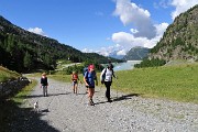 Il grandioso scenario di Cima Fontana (3068 m) in Valmalenco il 29 luglio 2016 - FOTOGALLERY